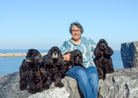 Judy & her dogs DSC 2620